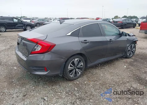 2018 Honda Civic Ex-T from USA, damaged, VIN JHMFC1F31JX016014